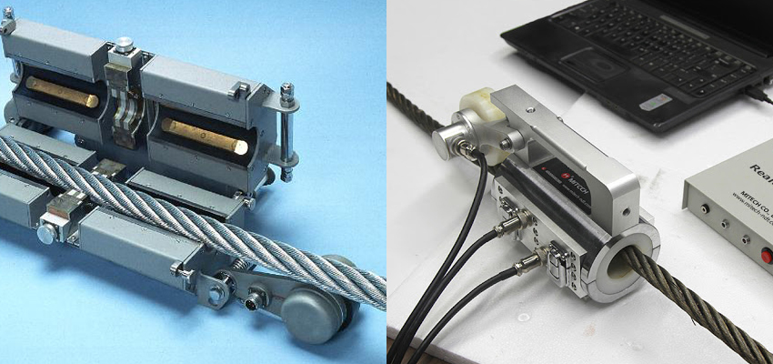 Wire Rope Magnetic Flux Method